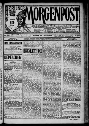 Berliner Morgenpost on Oct 10, 1900