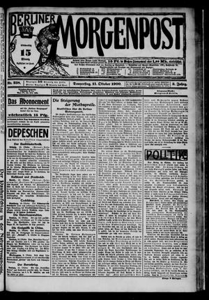 Berliner Morgenpost vom 11.10.1900