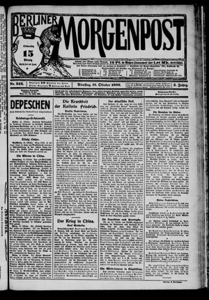 Berliner Morgenpost vom 16.10.1900