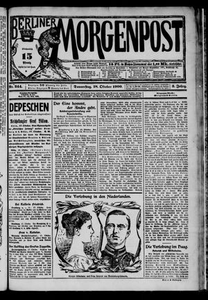 Berliner Morgenpost vom 18.10.1900