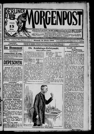 Berliner Morgenpost vom 31.10.1900