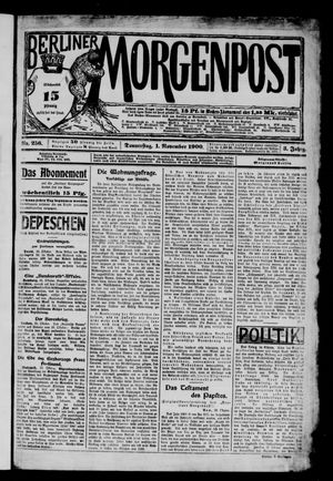 Berliner Morgenpost vom 01.11.1900