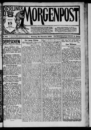 Berliner Morgenpost vom 18.11.1900
