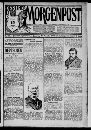 Berliner Morgenpost vom 29.11.1900