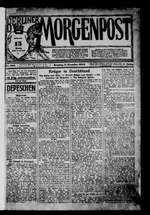 Berliner Morgenpost vom 02.12.1900