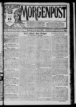Berliner Morgenpost vom 11.12.1900