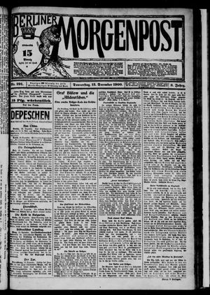 Berliner Morgenpost vom 13.12.1900