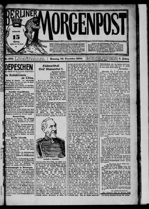Berliner Morgenpost vom 23.12.1900