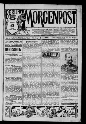 Berliner Morgenpost vom 01.01.1901