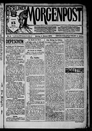 Berliner Morgenpost vom 04.01.1901