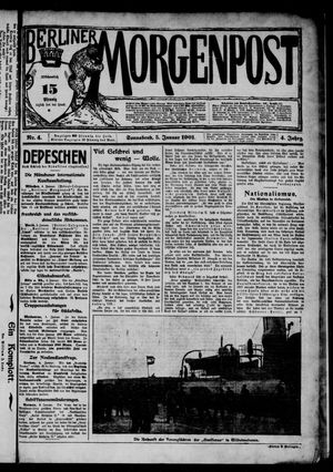 Berliner Morgenpost vom 05.01.1901