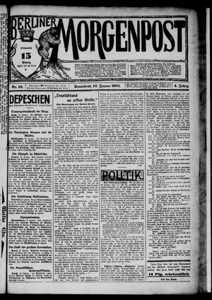 Berliner Morgenpost vom 12.01.1901