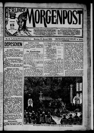 Berliner Morgenpost vom 13.01.1901