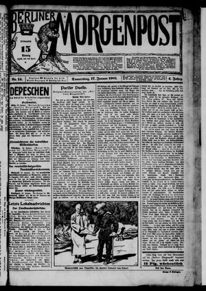 Berliner Morgenpost vom 17.01.1901
