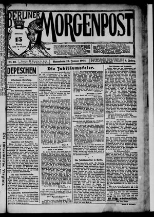Berliner Morgenpost vom 19.01.1901