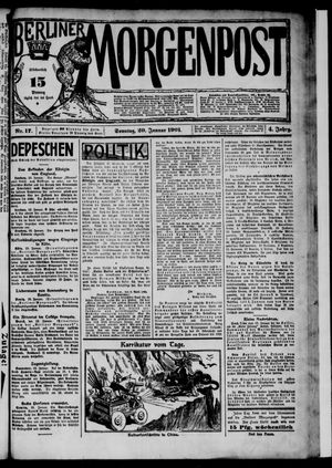 Berliner Morgenpost on Jan 20, 1901