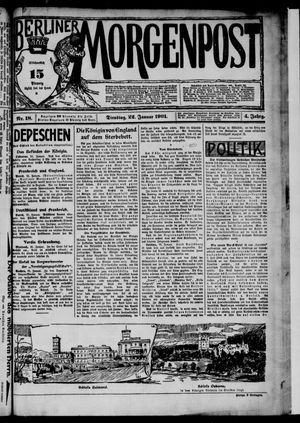 Berliner Morgenpost vom 22.01.1901