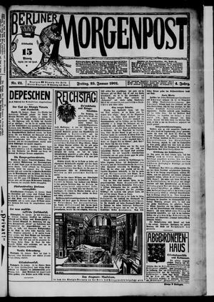 Berliner Morgenpost vom 25.01.1901