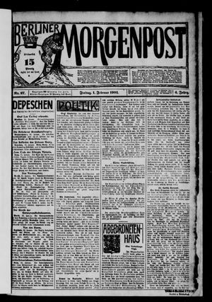 Berliner Morgenpost vom 01.02.1901