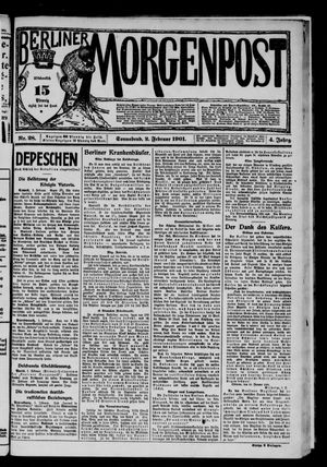 Berliner Morgenpost vom 02.02.1901