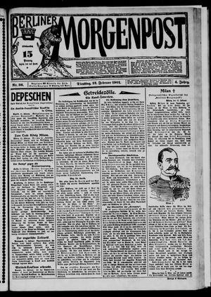 Berliner Morgenpost vom 12.02.1901