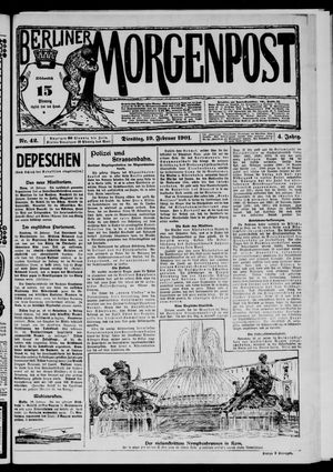 Berliner Morgenpost vom 19.02.1901