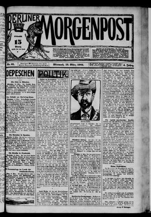 Berliner Morgenpost vom 13.03.1901