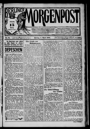 Berliner Morgenpost vom 05.04.1901