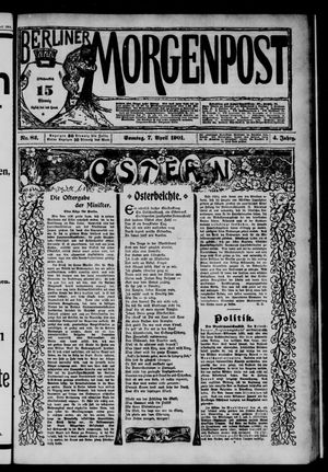 Berliner Morgenpost vom 07.04.1901