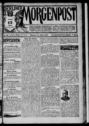 Berliner Morgenpost vom 17.04.1901