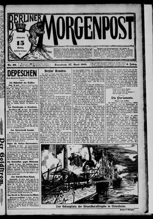 Berliner Morgenpost on Apr 27, 1901