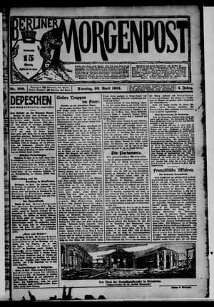Berliner Morgenpost on Apr 30, 1901