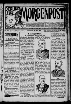 Berliner Morgenpost on May 4, 1901