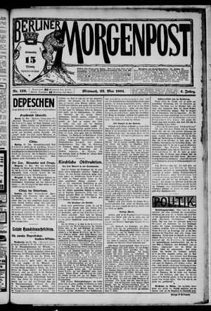 Berliner Morgenpost vom 22.05.1901