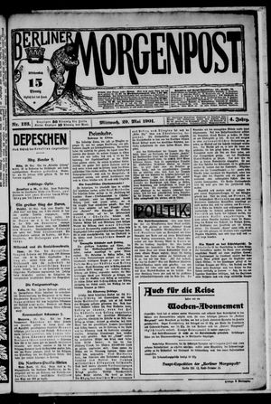 Berliner Morgenpost vom 29.05.1901