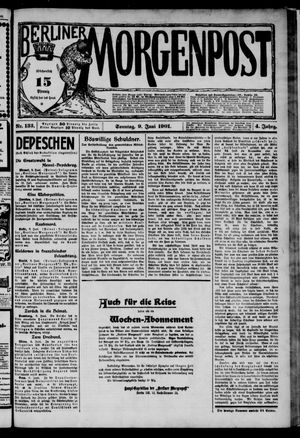 Berliner Morgenpost vom 09.06.1901