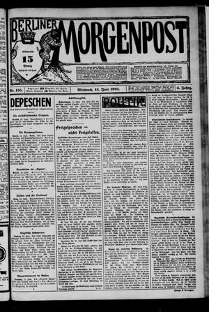 Berliner Morgenpost vom 12.06.1901
