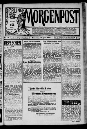 Berliner Morgenpost vom 13.06.1901