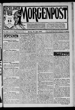 Berliner Morgenpost vom 21.06.1901