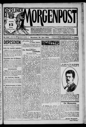Berliner Morgenpost vom 22.06.1901