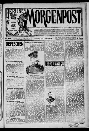 Berliner Morgenpost vom 25.06.1901