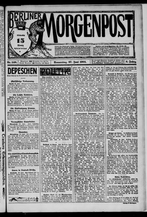 Berliner Morgenpost vom 27.06.1901