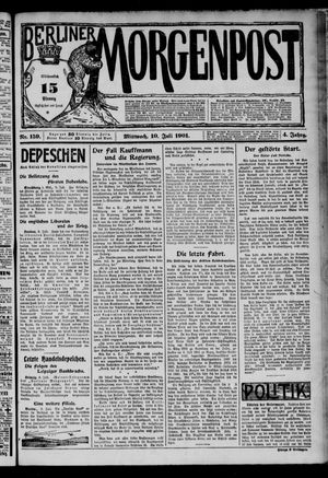 Berliner Morgenpost vom 10.07.1901