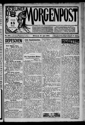 Berliner Morgenpost vom 17.07.1901