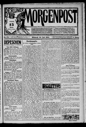 Berliner Morgenpost vom 24.07.1901
