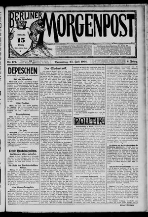 Berliner Morgenpost vom 25.07.1901