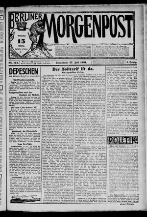 Berliner Morgenpost vom 27.07.1901