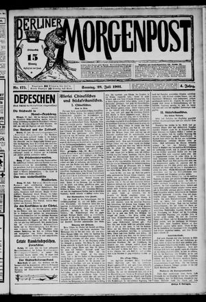Berliner Morgenpost vom 28.07.1901