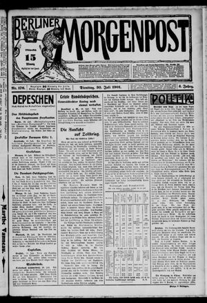 Berliner Morgenpost vom 30.07.1901