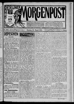 Berliner Morgenpost vom 20.08.1901